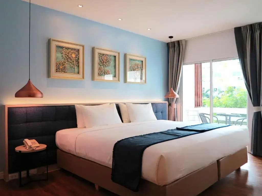 Deluxe Double room full double bed