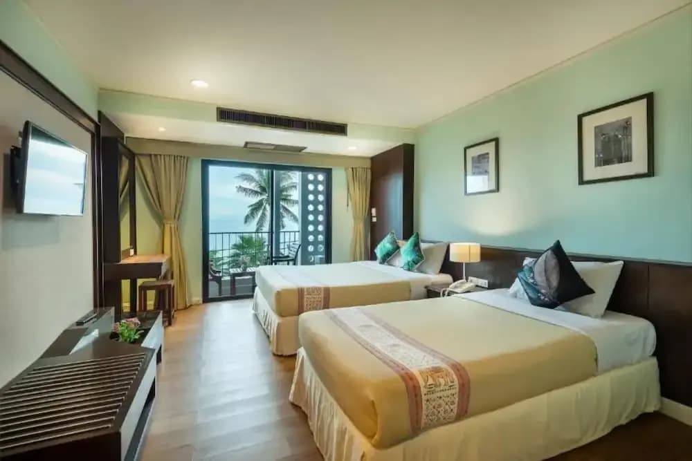 Deluxe Triple room with sea view