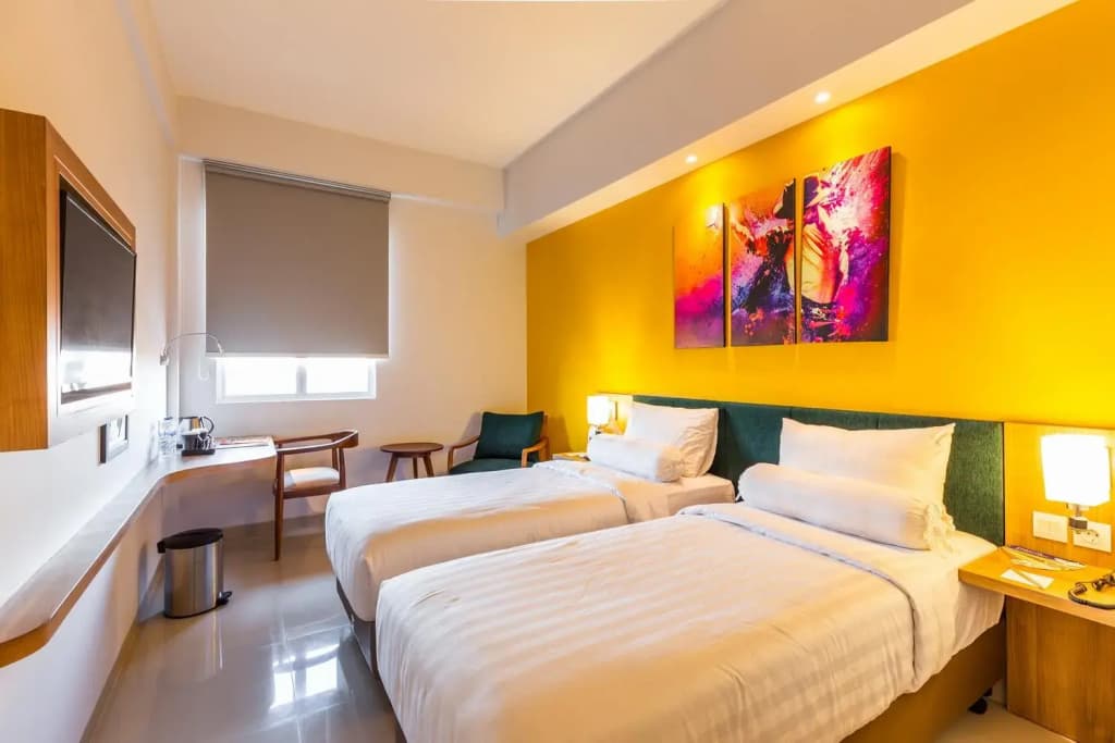 Deluxe Double room twin beds