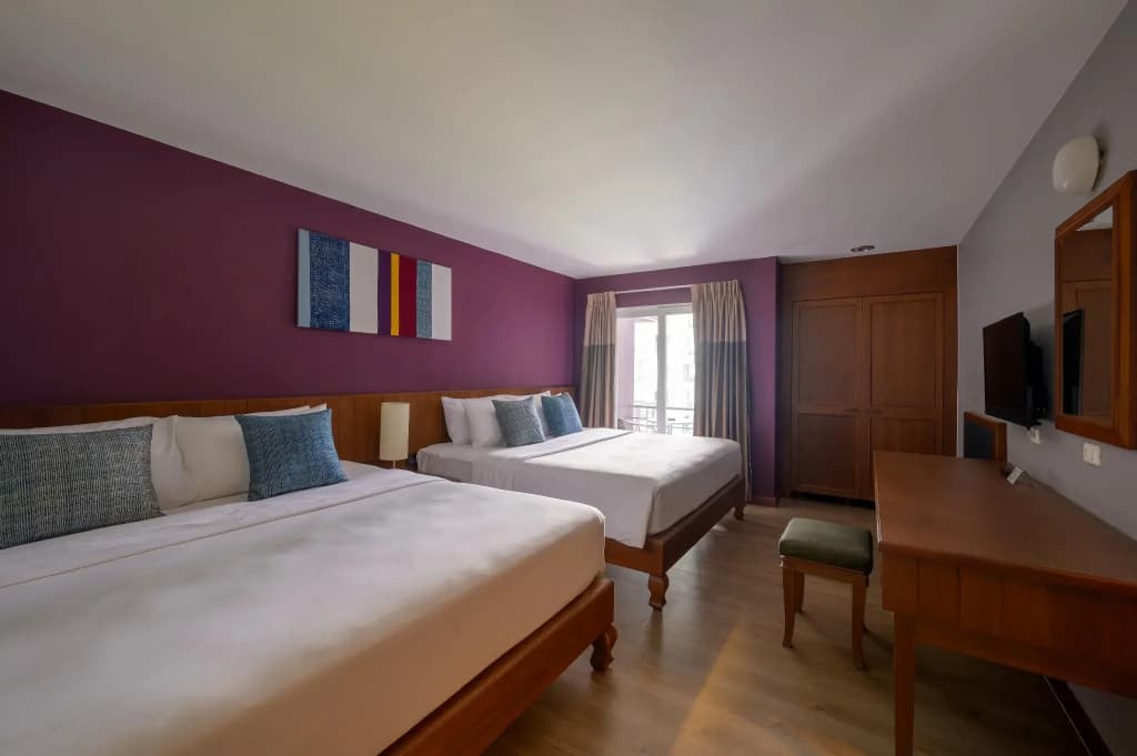 Deluxe Double room full double bed