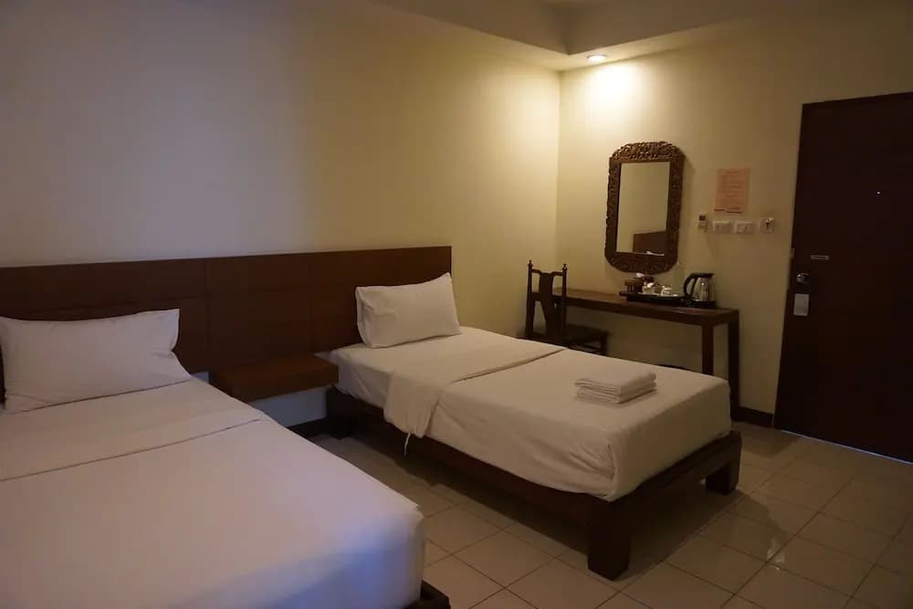 Superior Double room with balcony twin beds