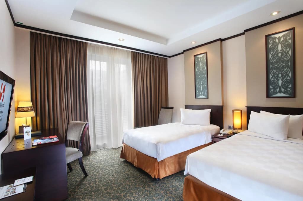 Deluxe Double room twin beds