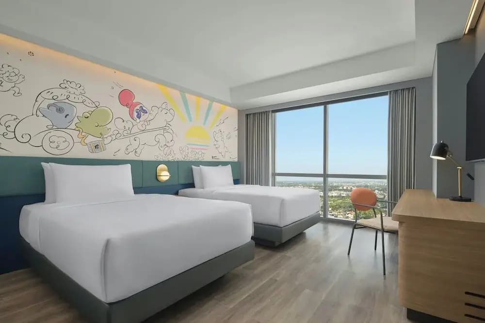 Deluxe Double room twin beds