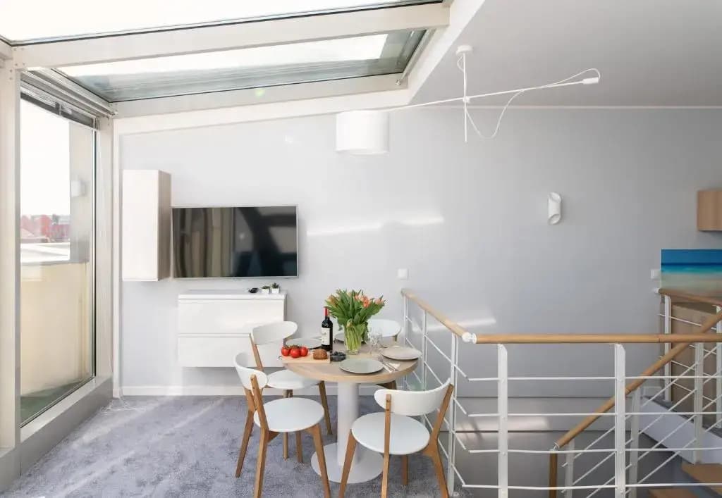 Studio with sea view
