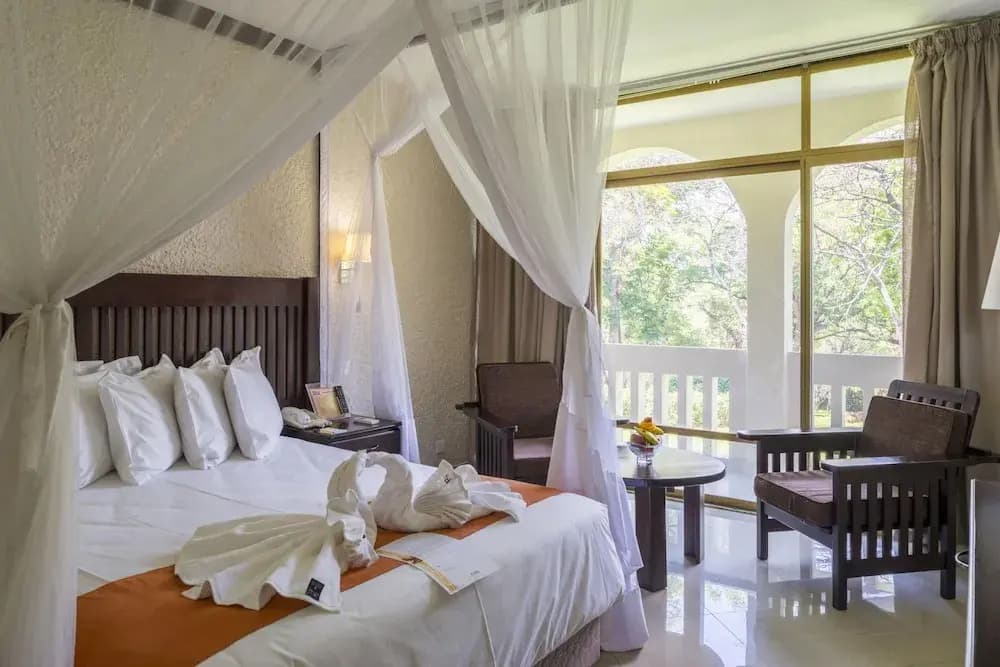 Standard Double room with balcony twin beds