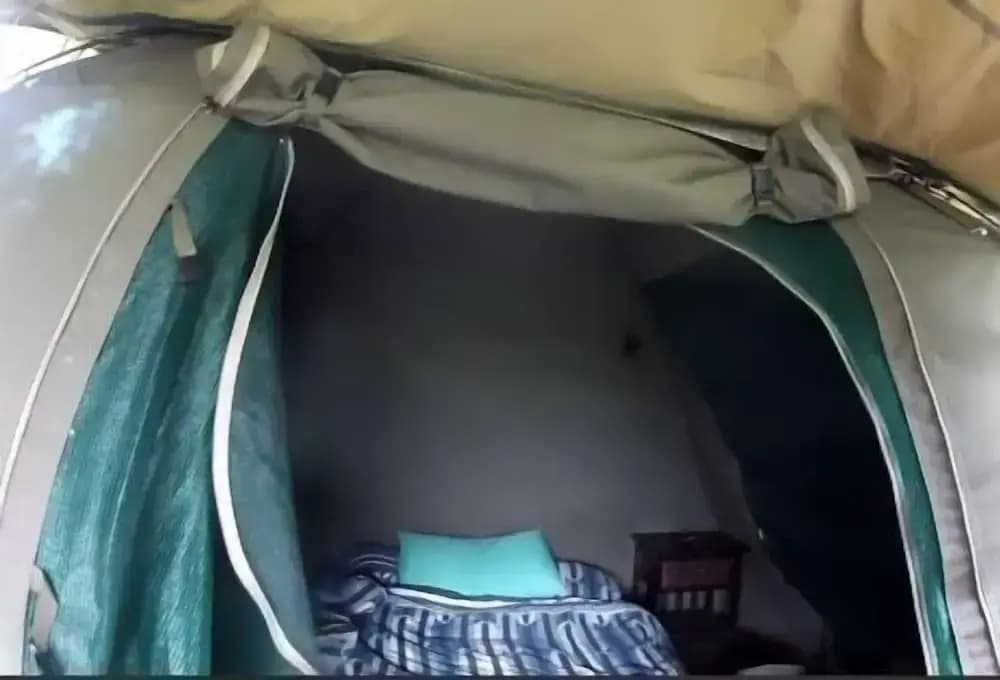 Tent full double bed