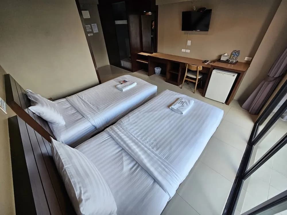 Superior Double room with balcony twin beds