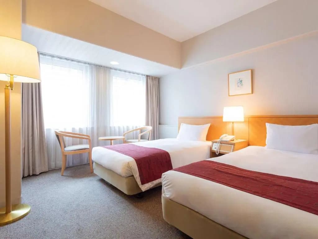 Economy (South Building) Double room twin beds