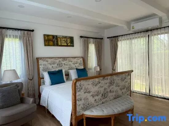 Double Villa twin beds