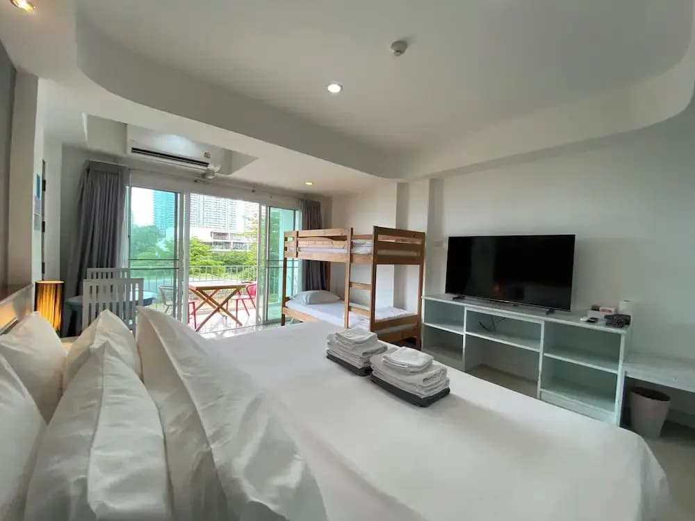 Deluxe Double room with sea view bunk bed