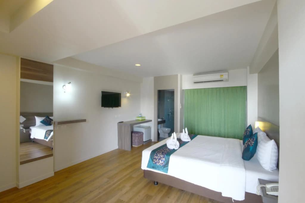 Double Junior Suite full double bed