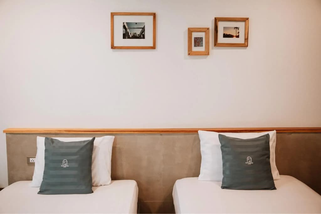 Standard Double room with balcony twin beds