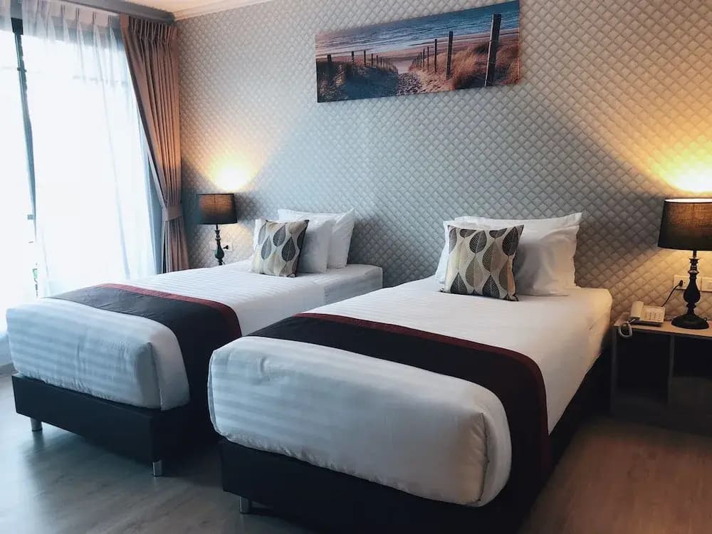 Deluxe Double room full double bed