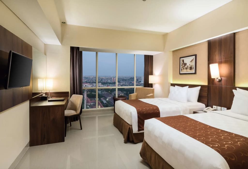 Deluxe Double room twin beds