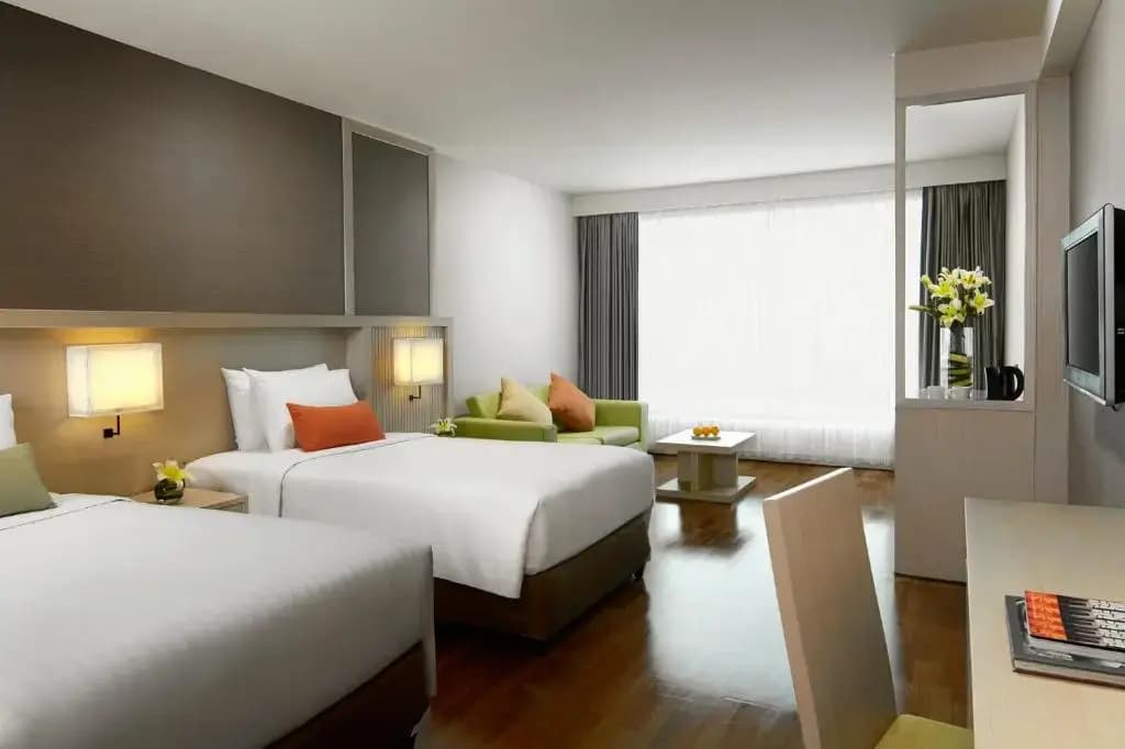 Deluxe Double room twin beds