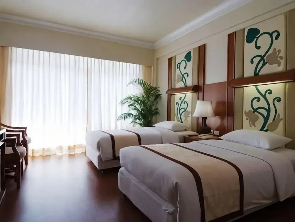 Deluxe Double room with balcony full double bed