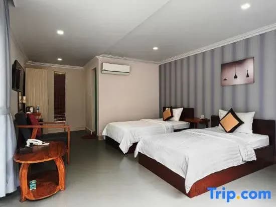 Deluxe Double room with garden view twin beds