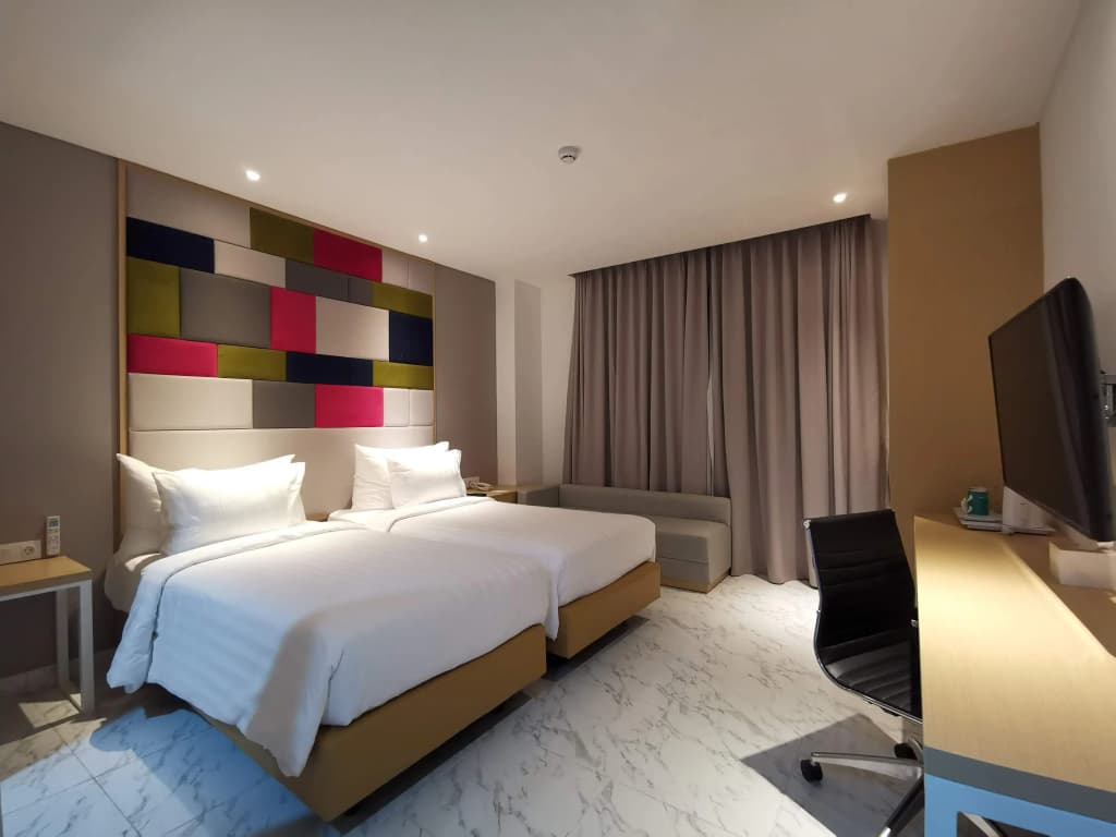 Deluxe Double room twin beds