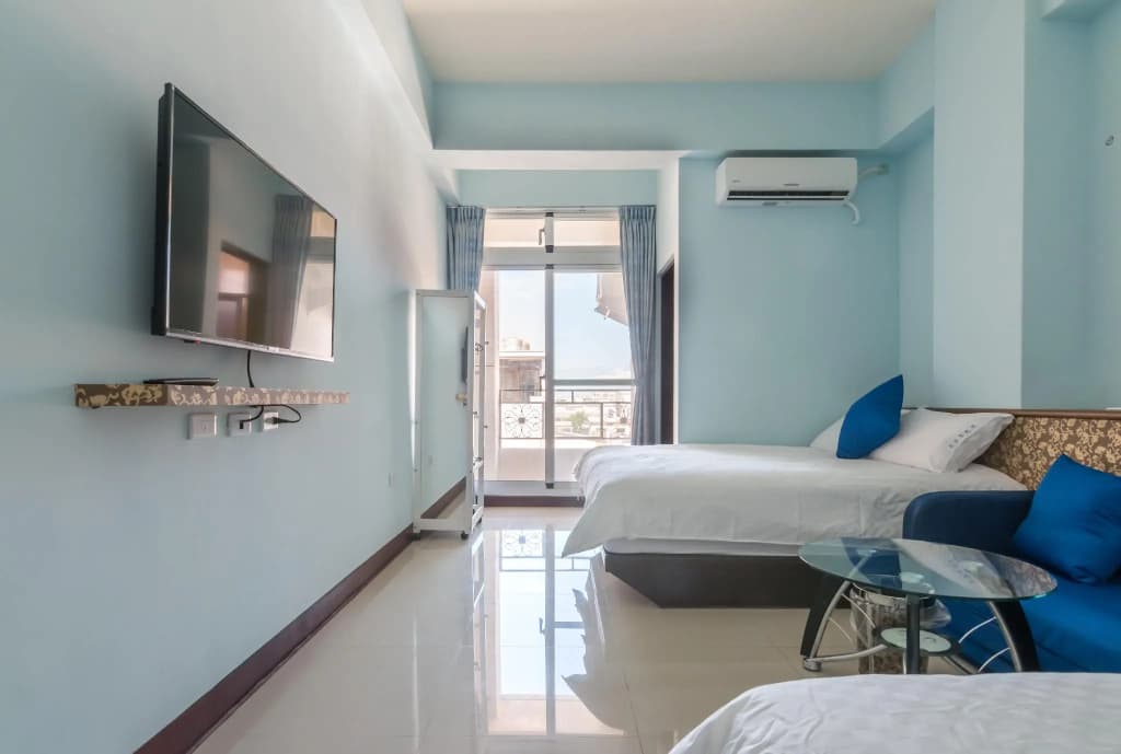 Standard Quadruple room with balcony