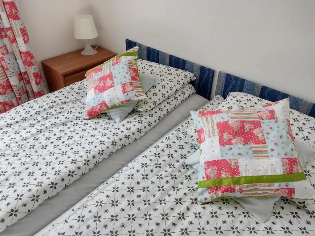 Standard Double room with garden view twin beds
