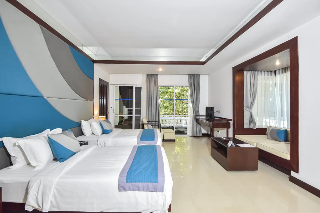 Premier Double Villa twin beds