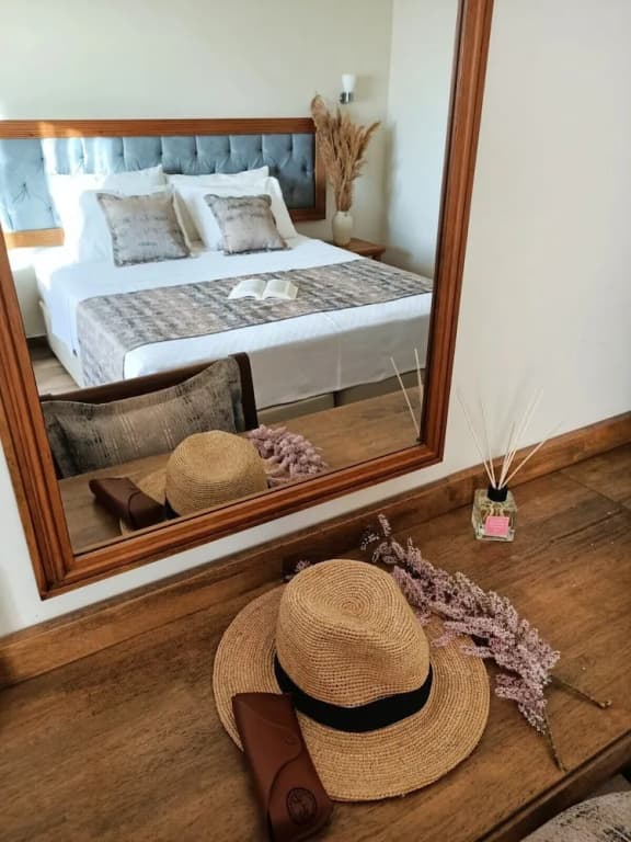 Standard Quadruple room with garden view