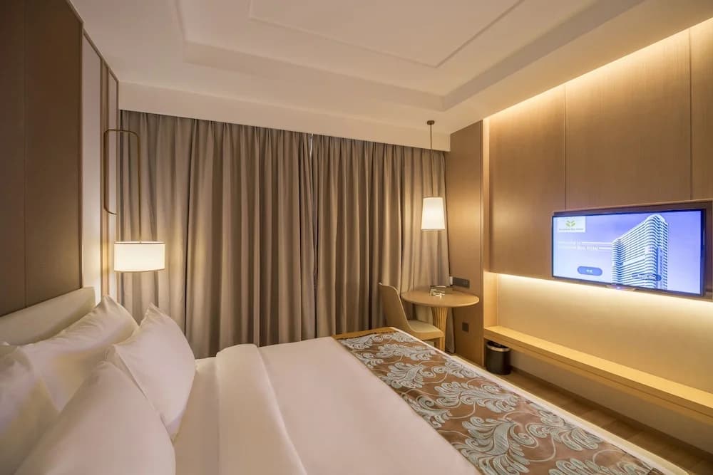 Standard Double room with balcony and with city view full double bed