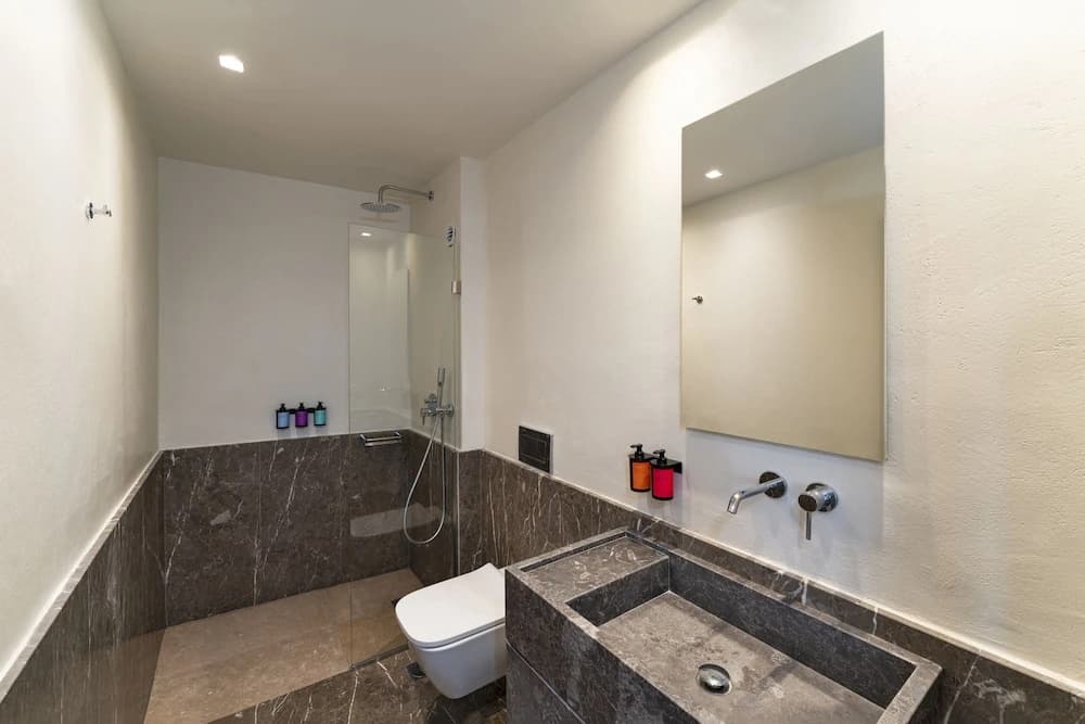 1 Bedroom Deluxe Double room with partial sea view full double bed