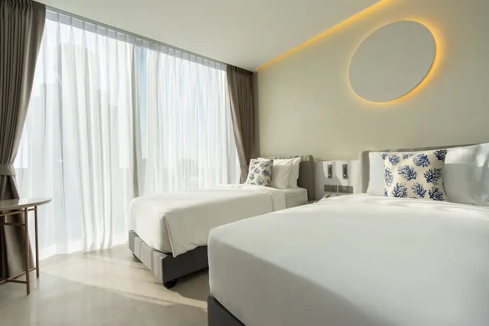 Luna Deluxe Double room twin beds