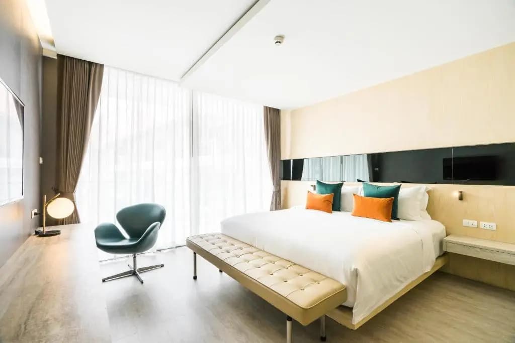 Deluxe Double room full double bed