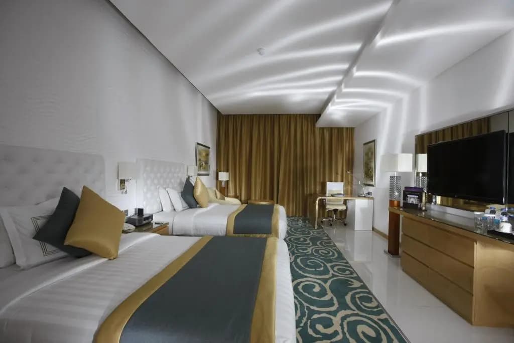 Double Beach Villa twin beds