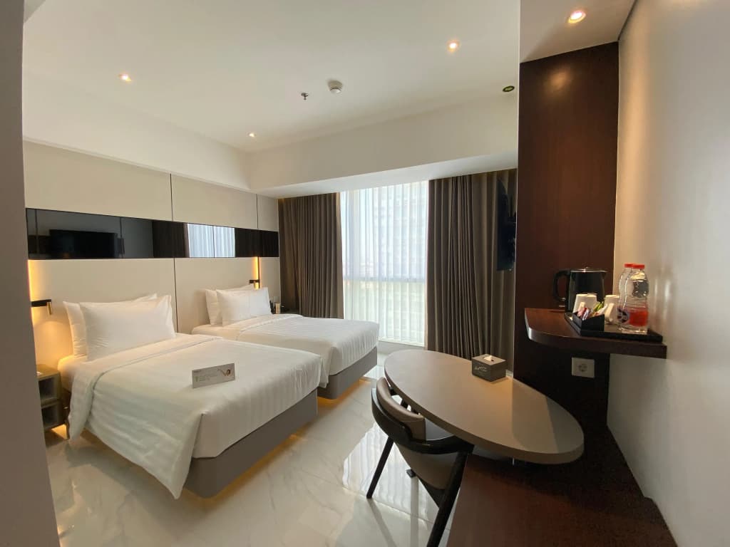 Deluxe Double room twin beds