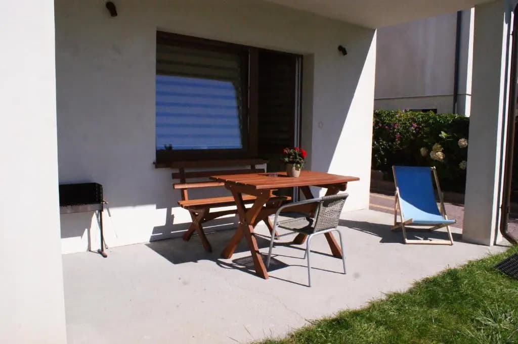 Studio with balcony