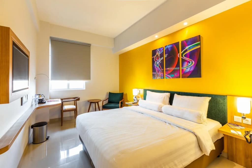 Deluxe Double room full double bed