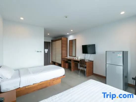 Double Studio twin beds