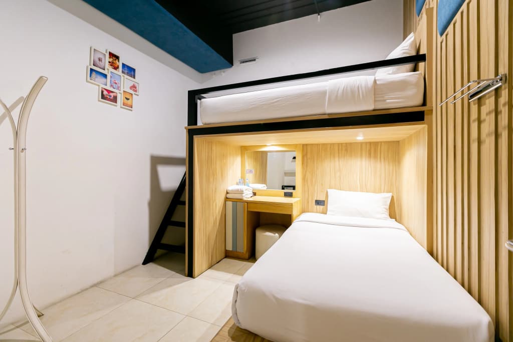 Standard Double room bunk bed