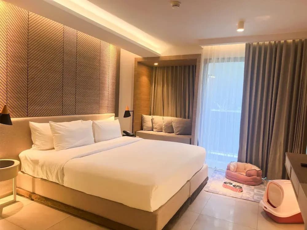 Superior Double room with balcony full double bed