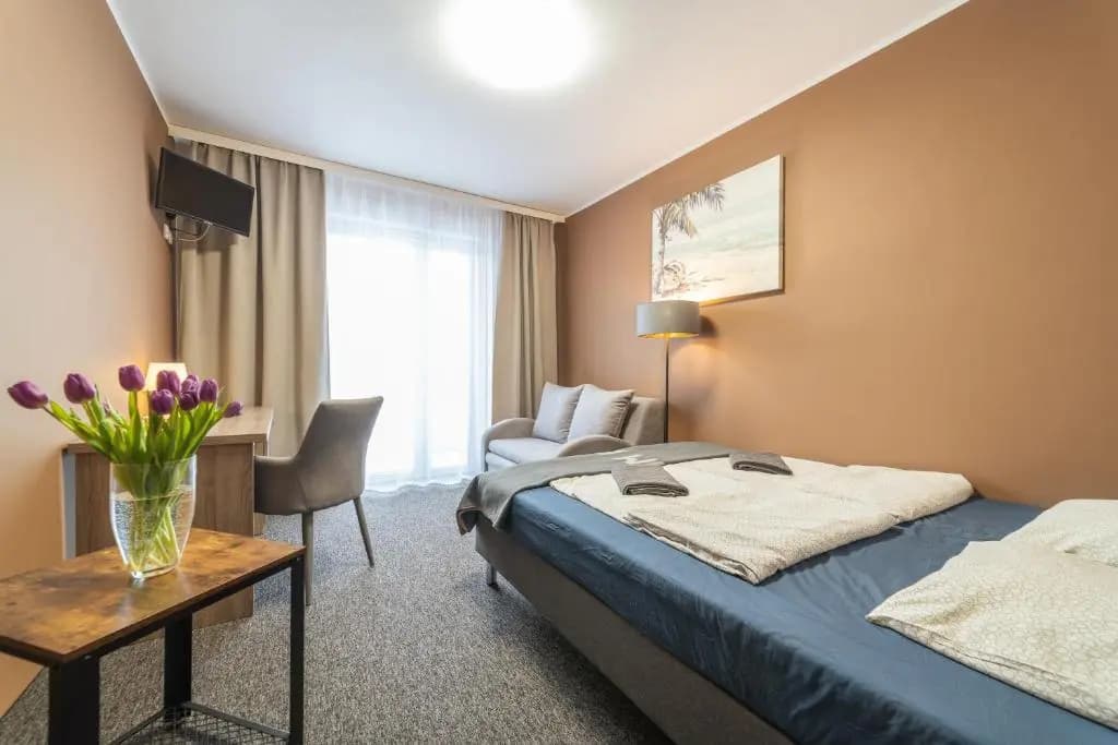 Standard Double room with balcony full double bed