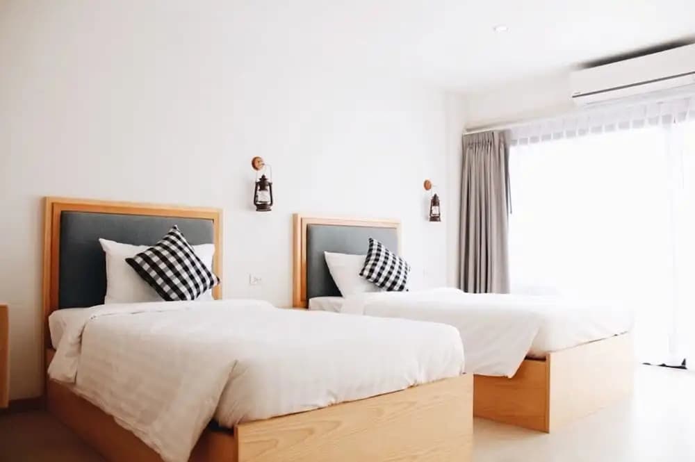Superior Double room with balcony twin beds