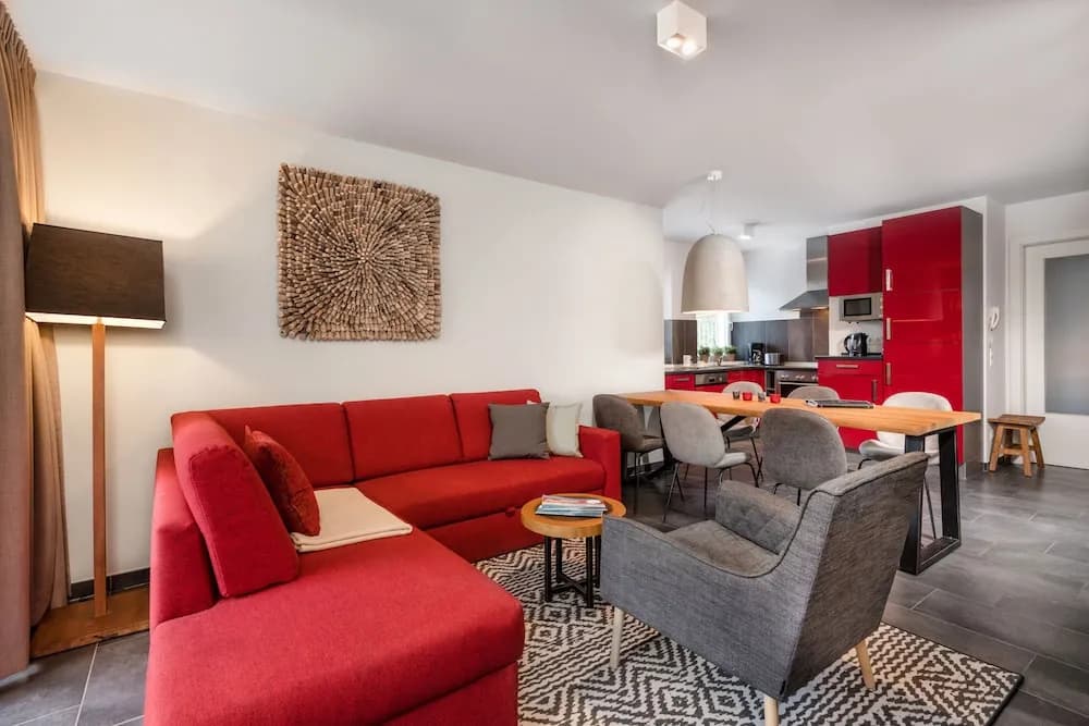 Comfort Apartment with balcony and with mountain view