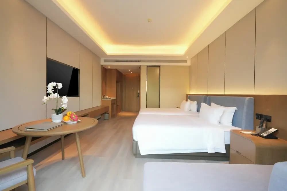 Standard Double room with pool view twin beds