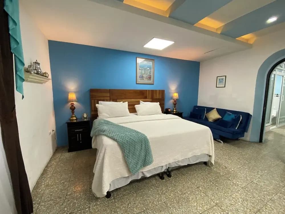 1 Bedroom Family Suite with balcony and with city view