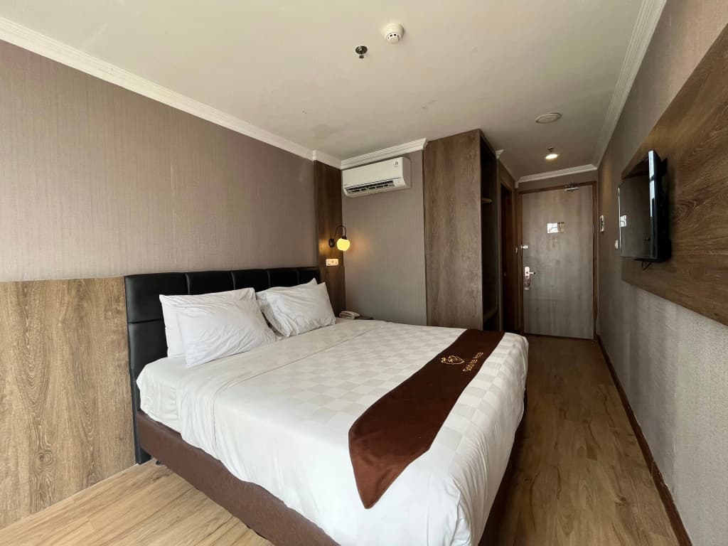 Deluxe Double room full double bed