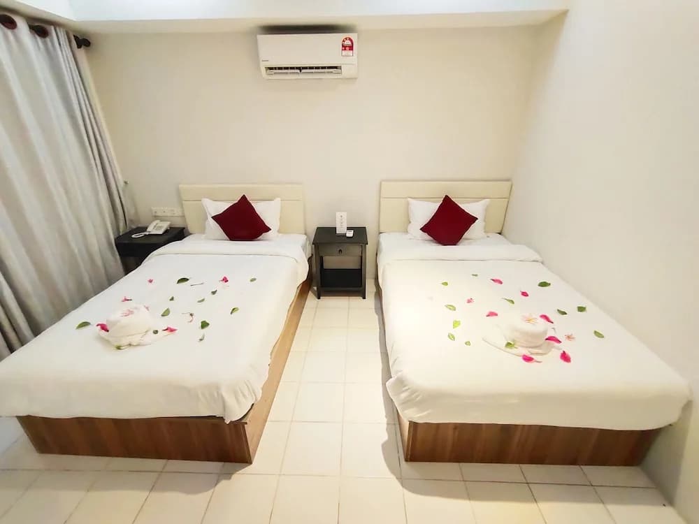 Standard Double room with balcony and with garden view twin beds