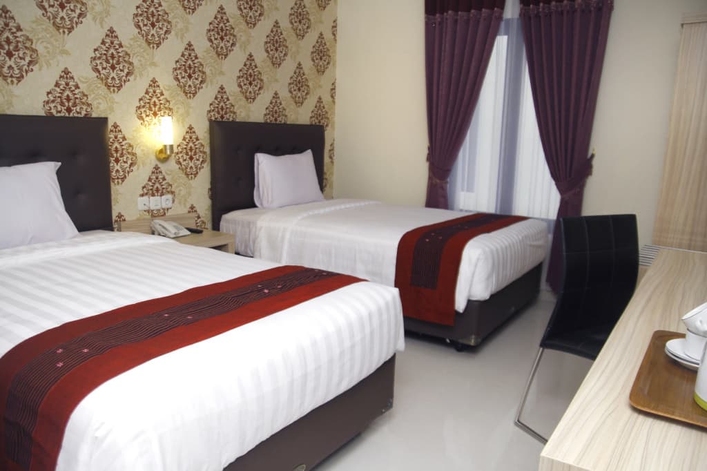 Deluxe Double room twin beds
