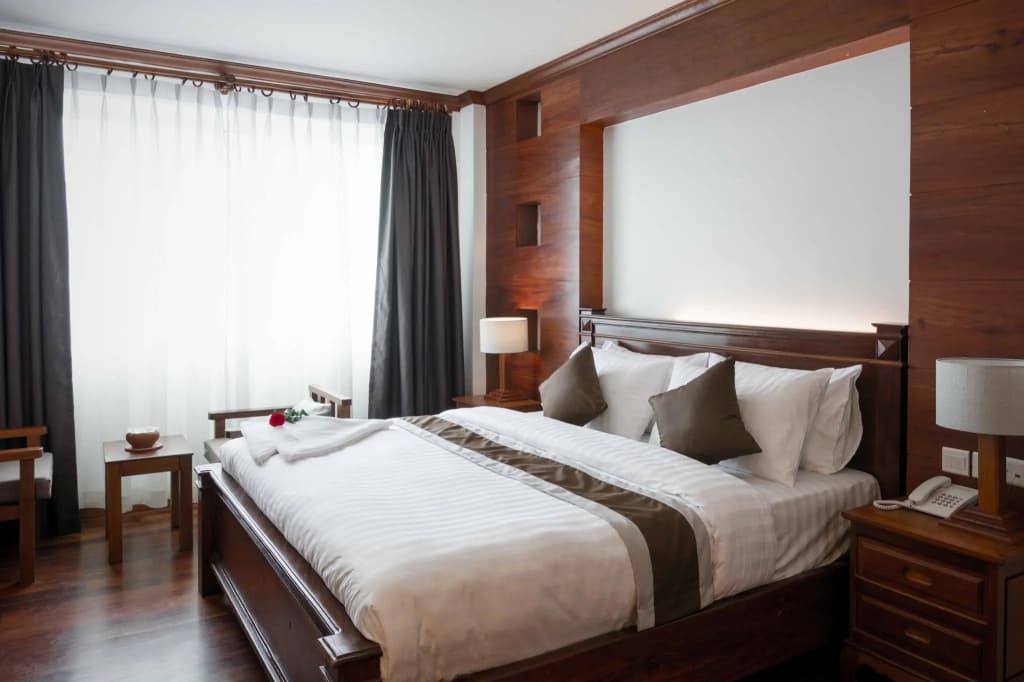 Deluxe Double room full double bed