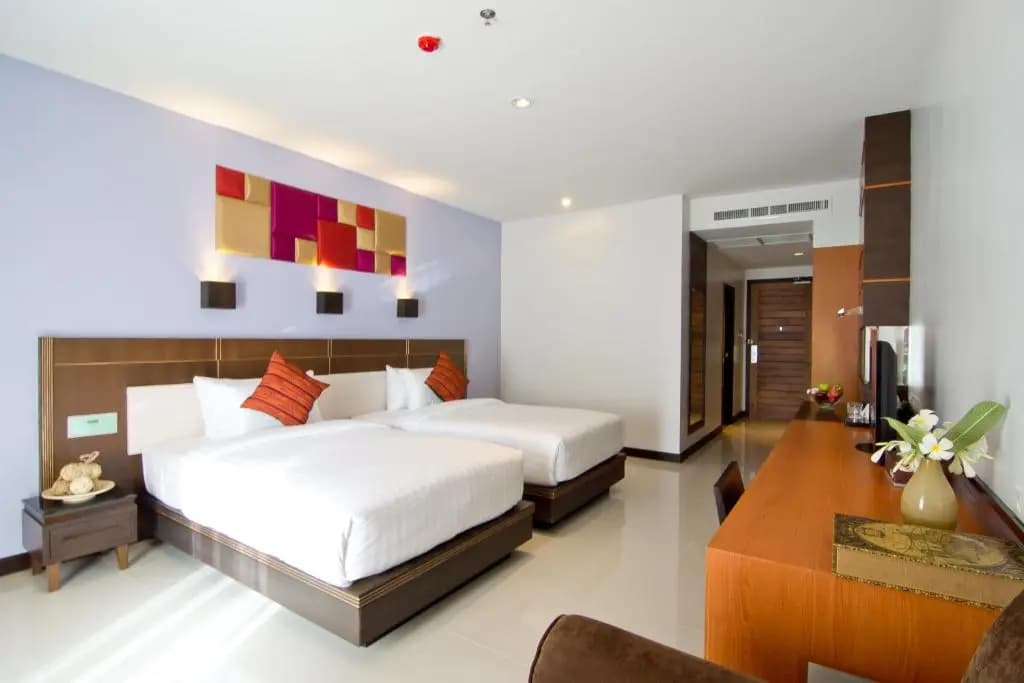 Deluxe Double room twin beds