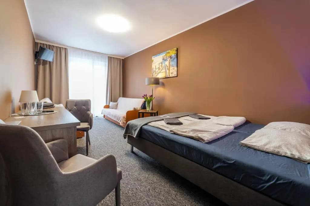 Standard Quadruple room with balcony