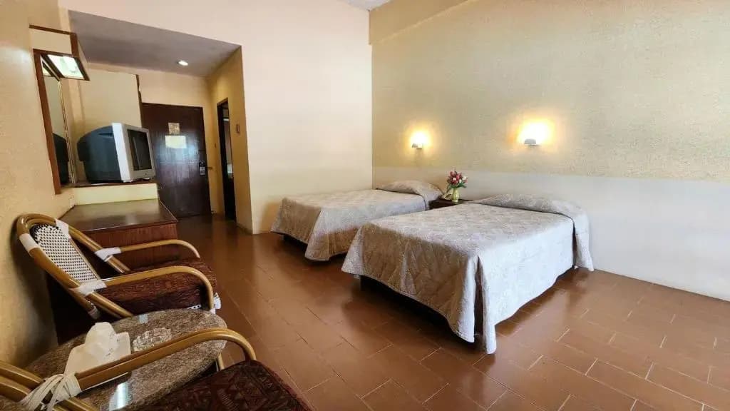 Superior Double room with city view twin beds