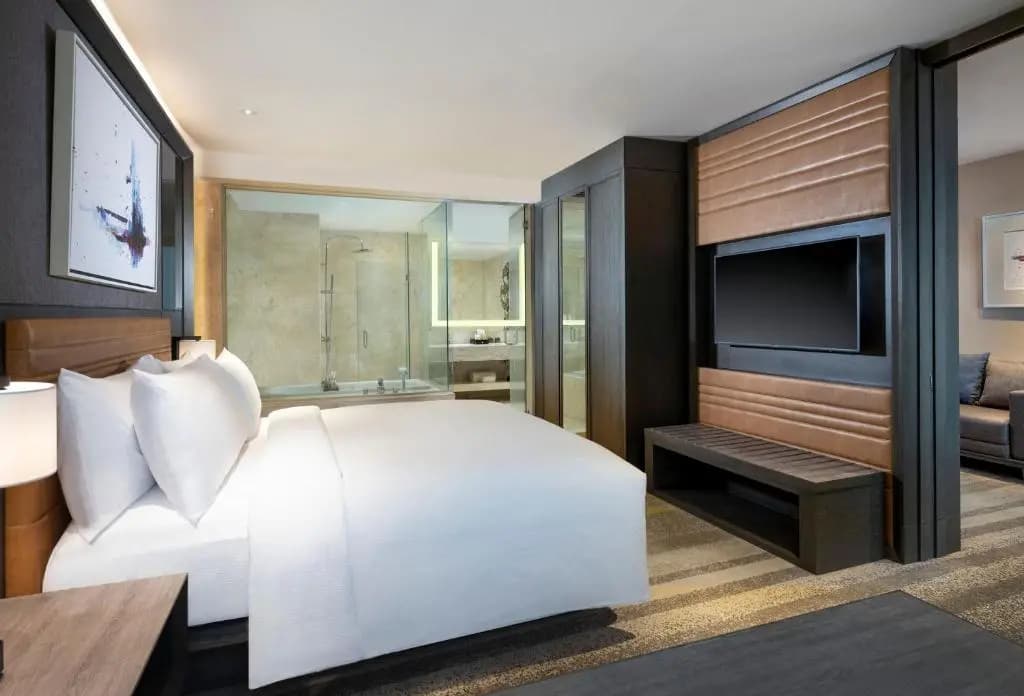 Deluxe Double Suite full double bed